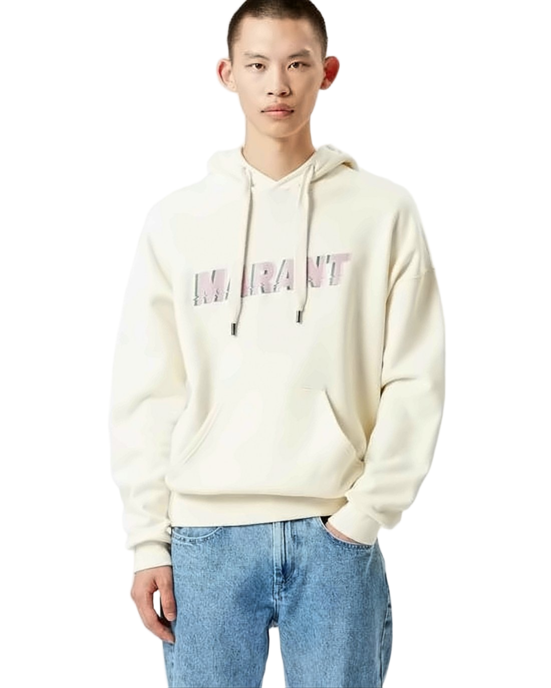 Relaxed-Fit Hoodie with Adjustable Drawstring