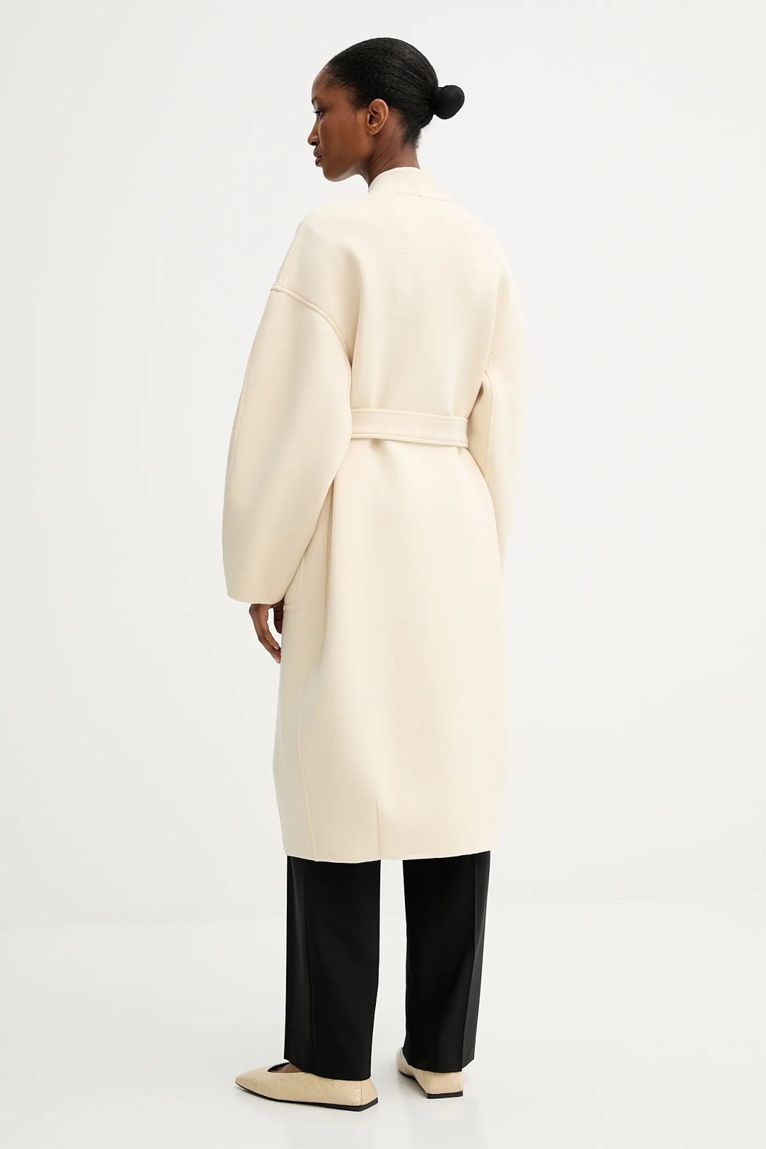 Timeless Ivory Diletta Coat