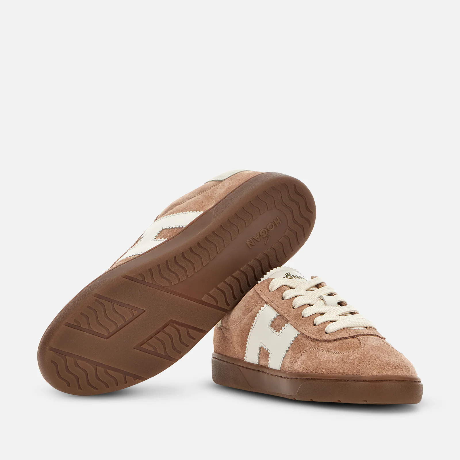 Cool H Beige Calfskin Sneakers