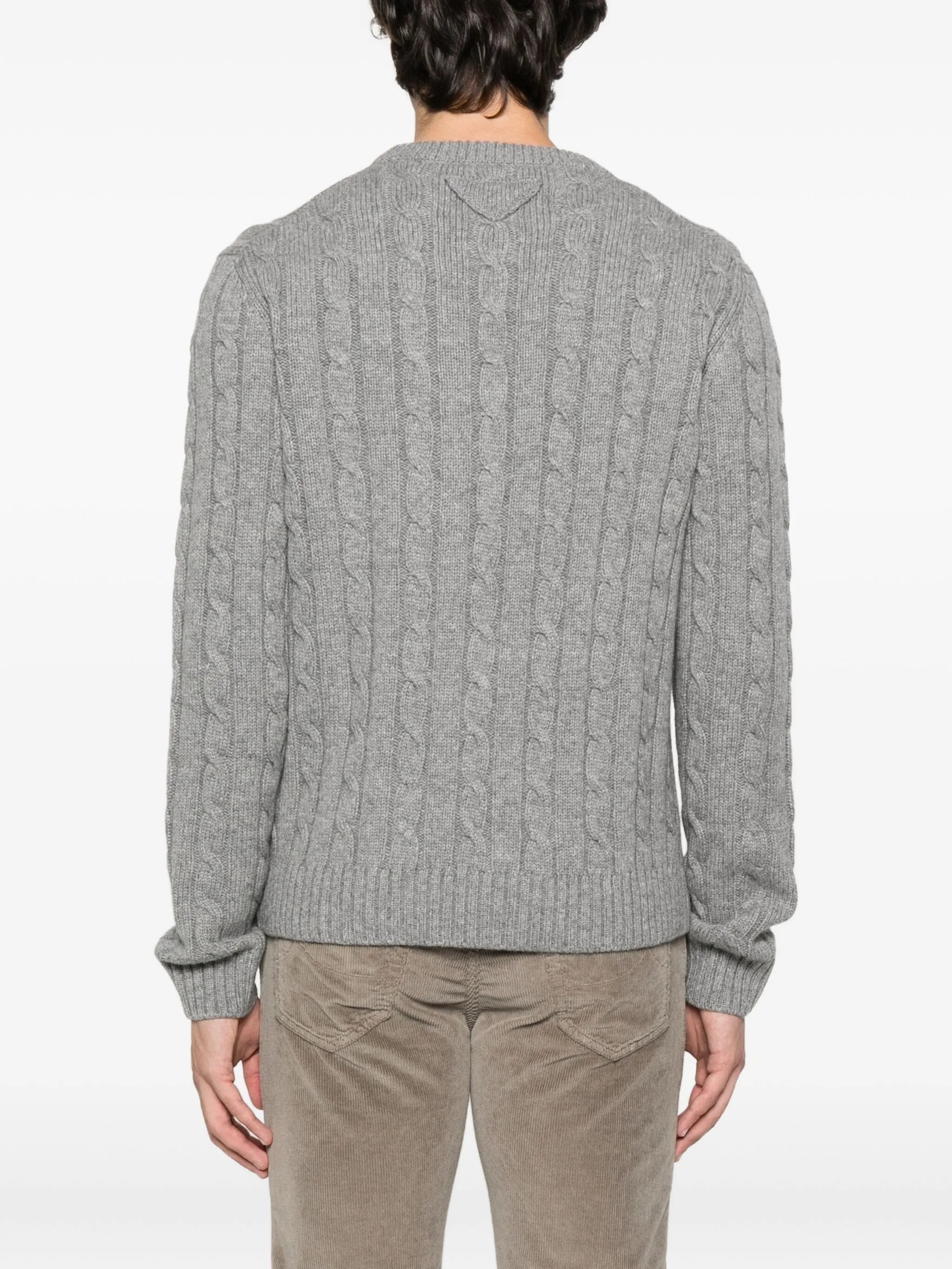 Cashmire Cable Knit Cashmere Sweater