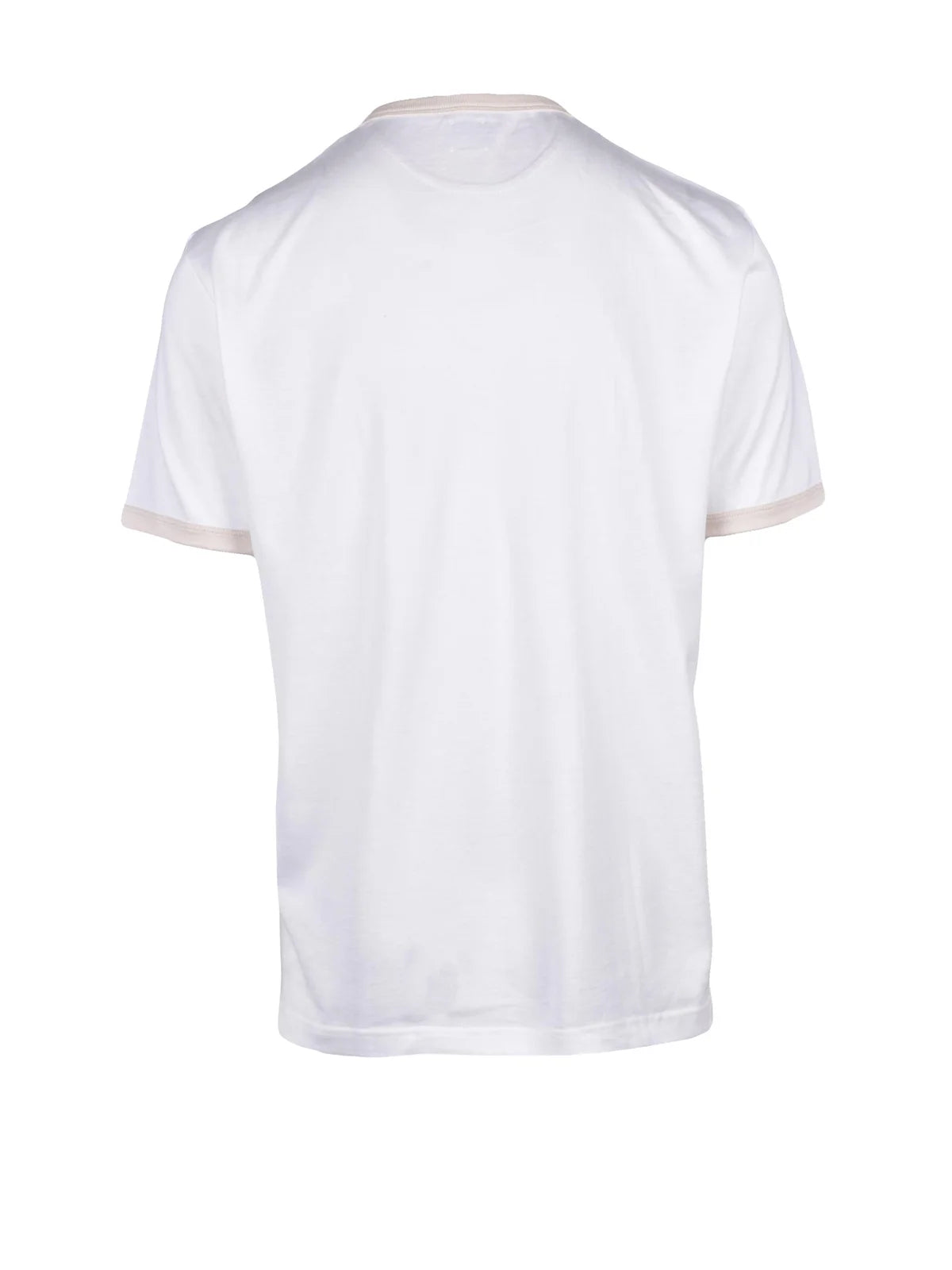 White Men Cotton T-shirt