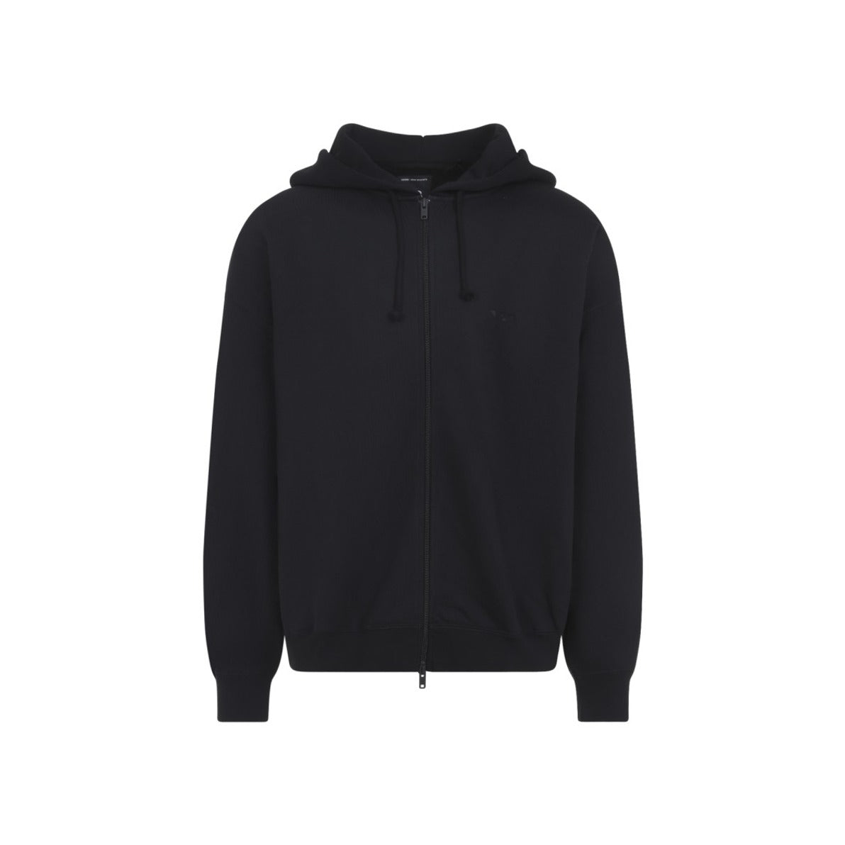 Brushed Terry Hoodie With Drawstring Hood