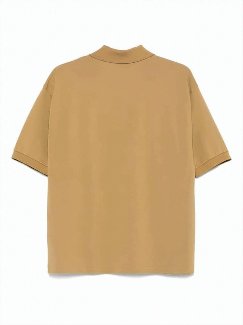 Boxy Fit Brown Polo Shirt