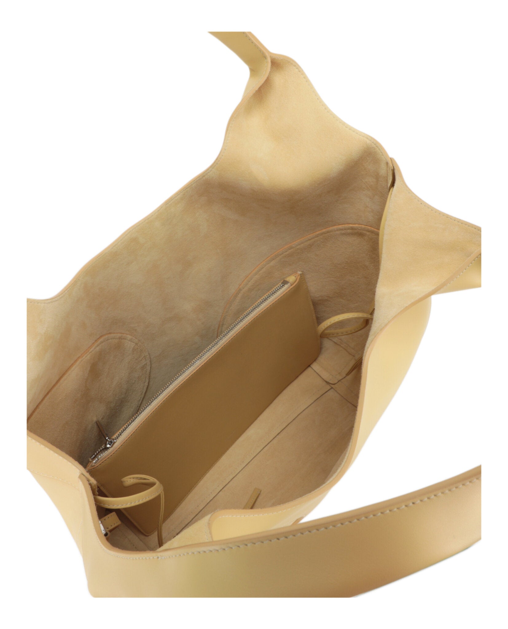 Debossed Cut-Out Hobo Bag