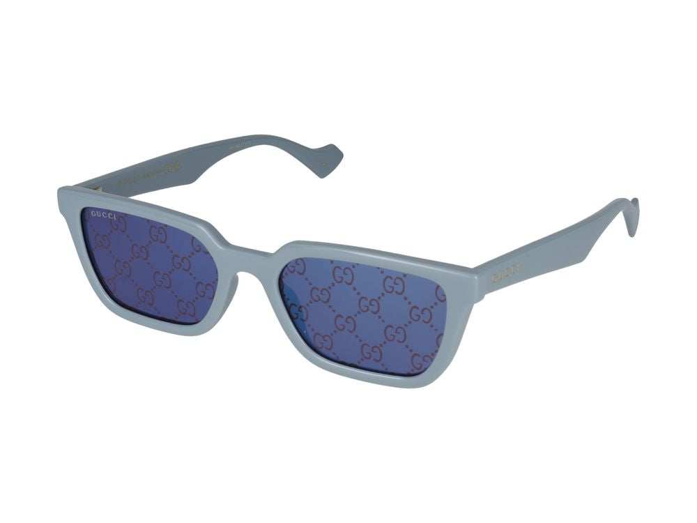 Sunglasses Gucci GG1539S 003 light blue light blue violet 55/19/145