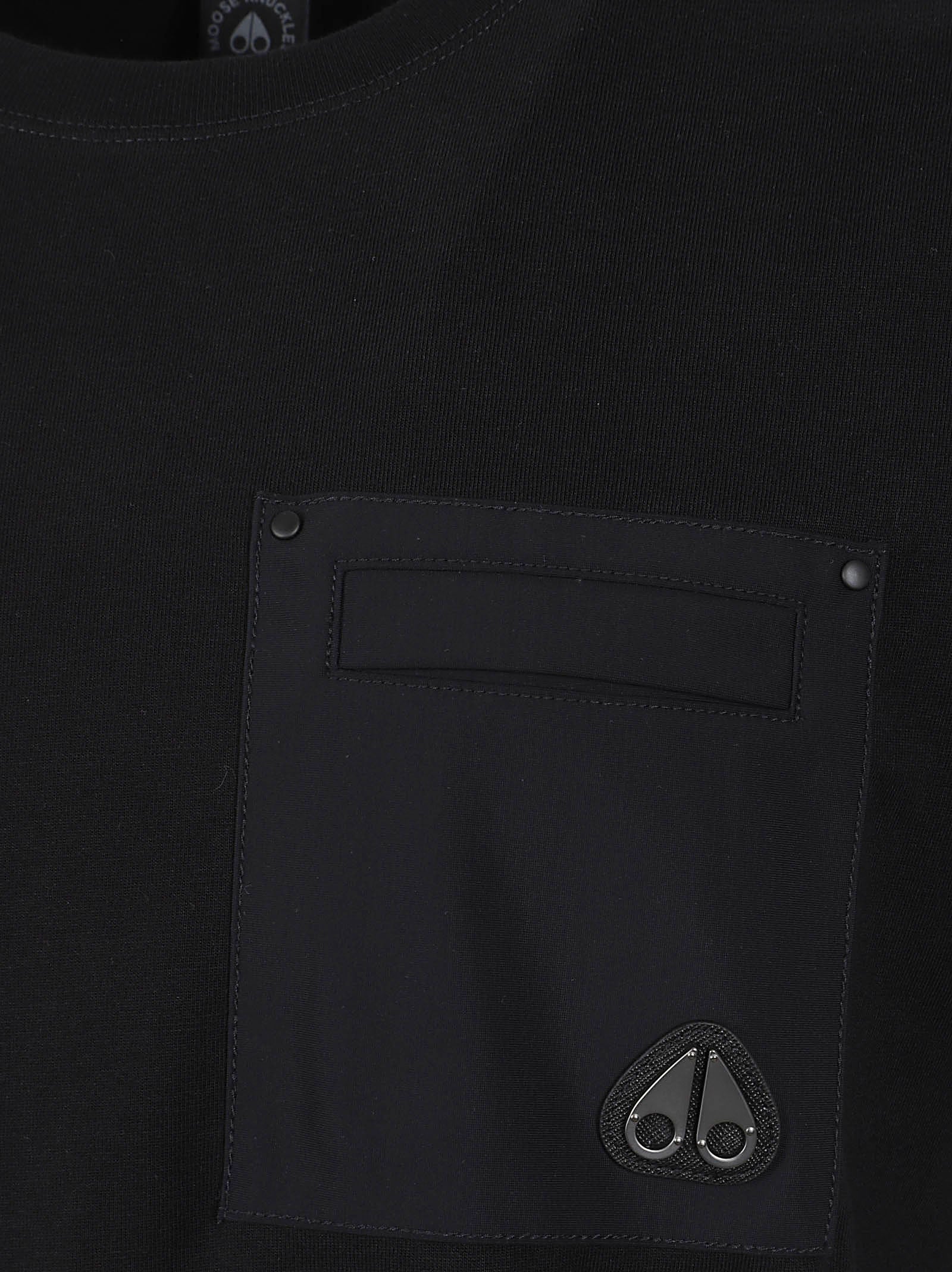 Pima Cotton Crew Neck T-Shirt with Logo Detail
