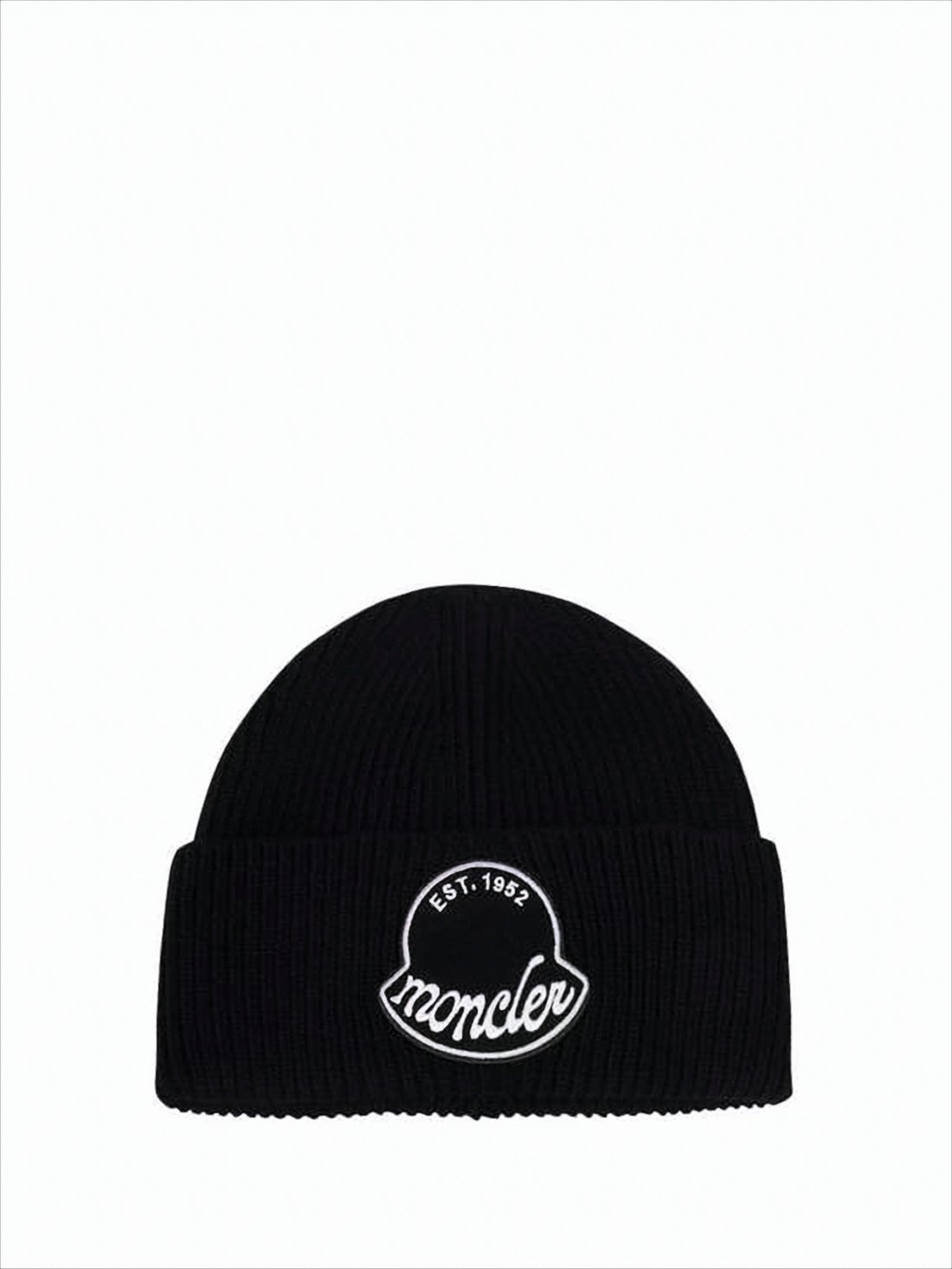 Ribbed Knit Beanie with Folded Cuff