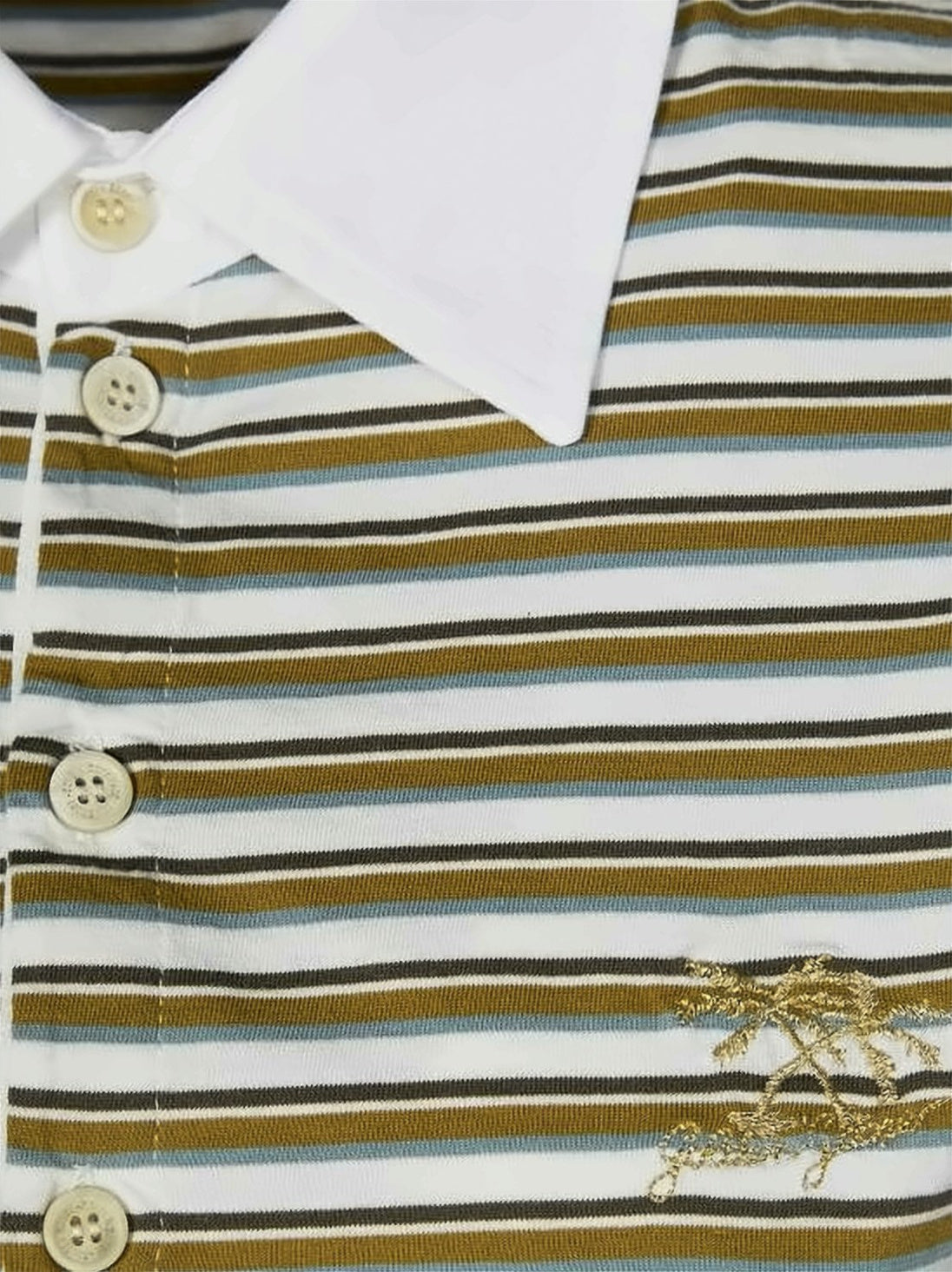 Short-Sleeved Polo Shirt in Fine Wool