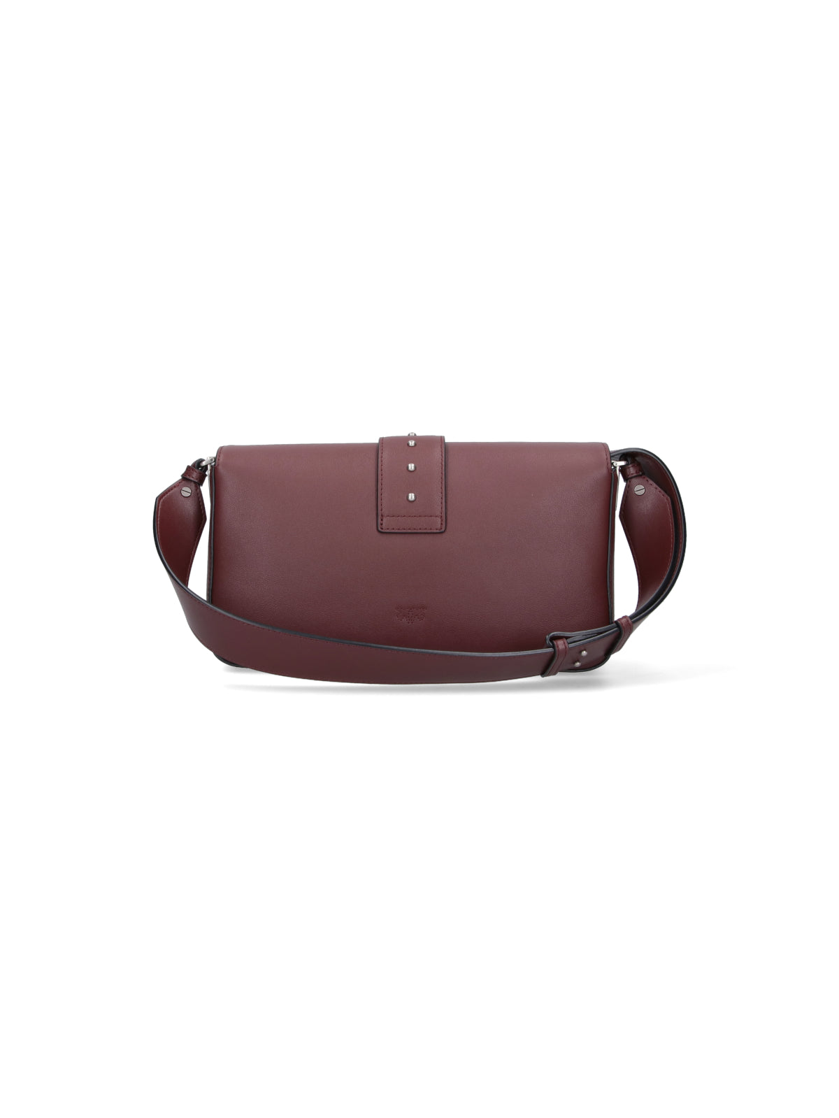 Vibrant Red Handbag With Structured Silhouette And Detachable Strap