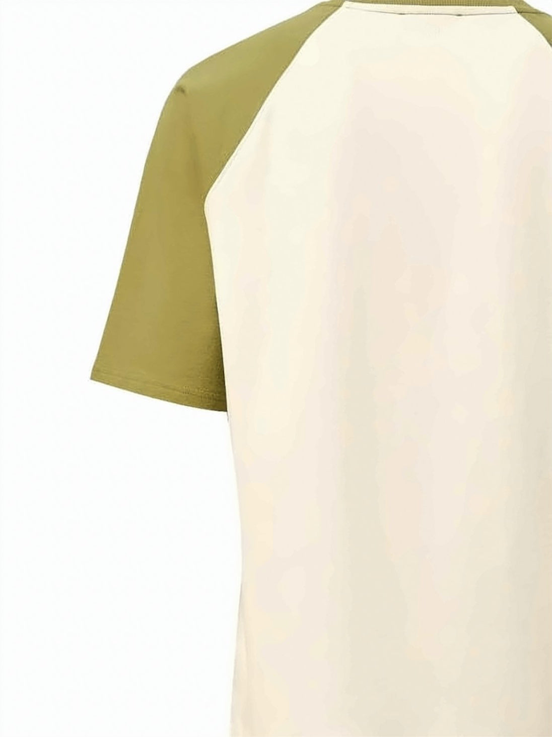 Raglan Short-Sleeved T-Shirt With Embroidered Bear Motif