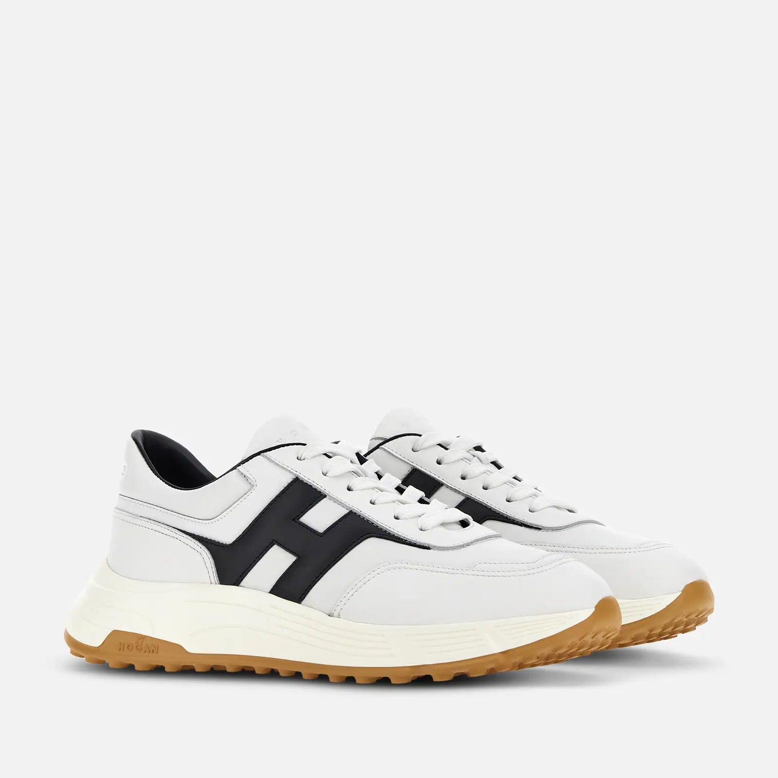 Hyperlight Allacciato H Sneakers in White Blue