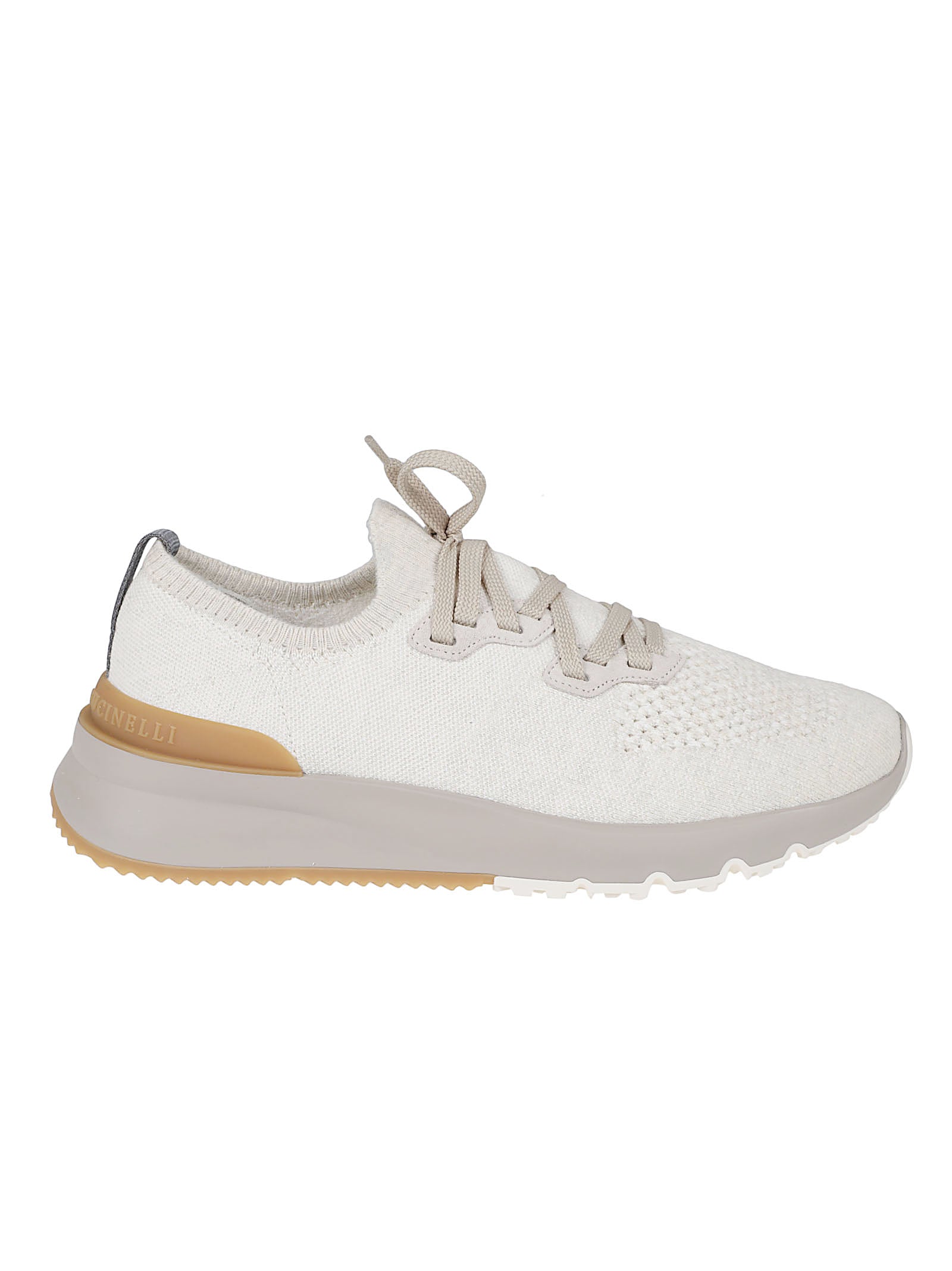 Low-Profile Knitted Sneakers