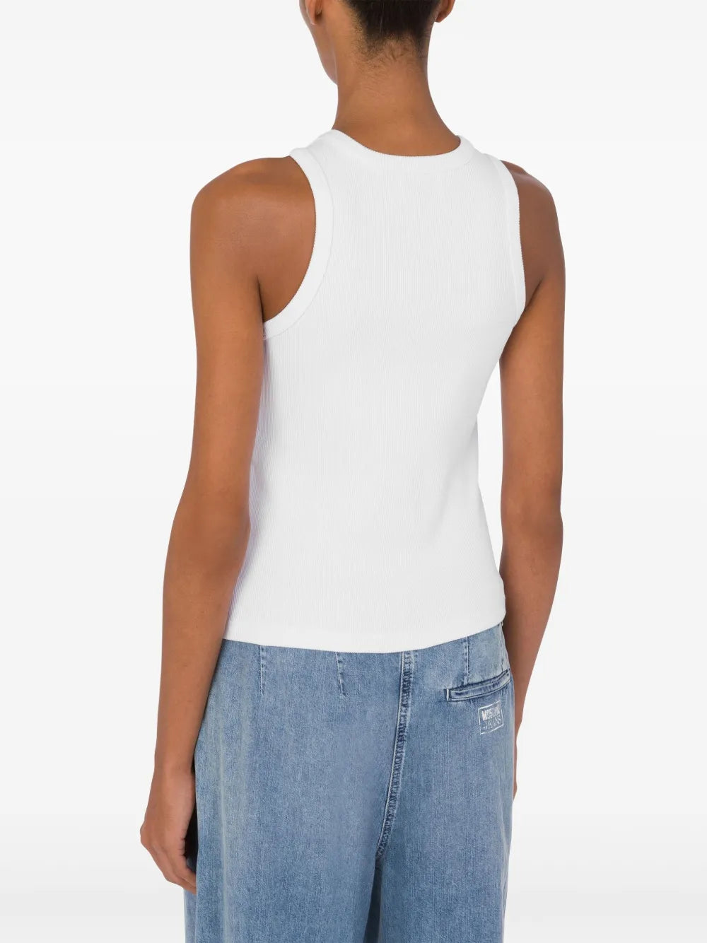 Classic White Top With Minimalist Design