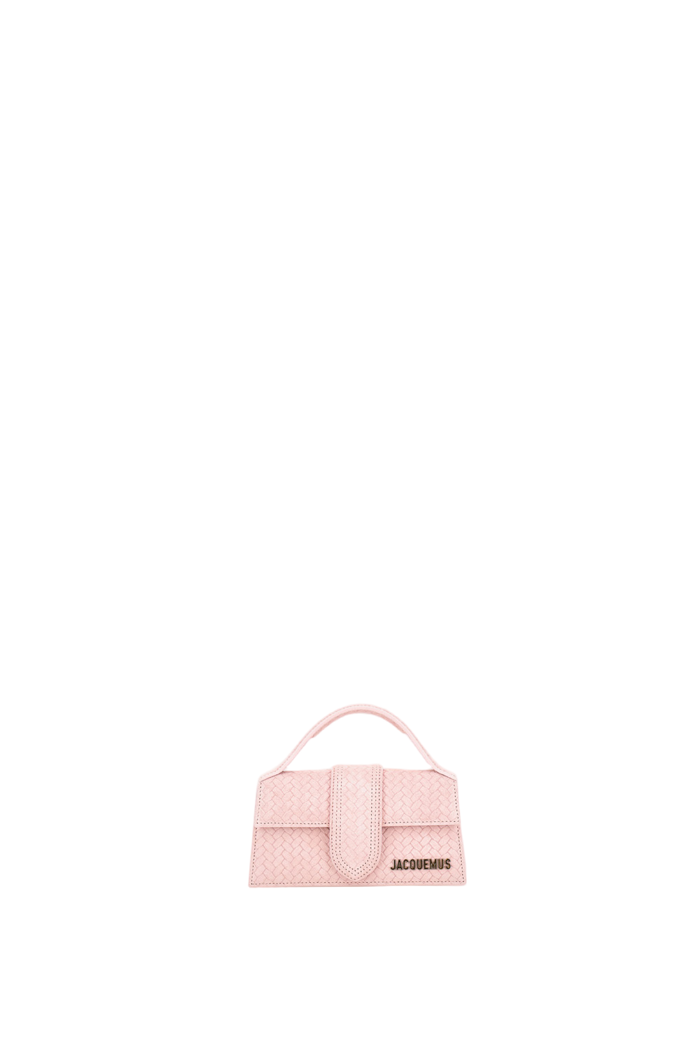 Le Bambino Suede Top Handle Bag