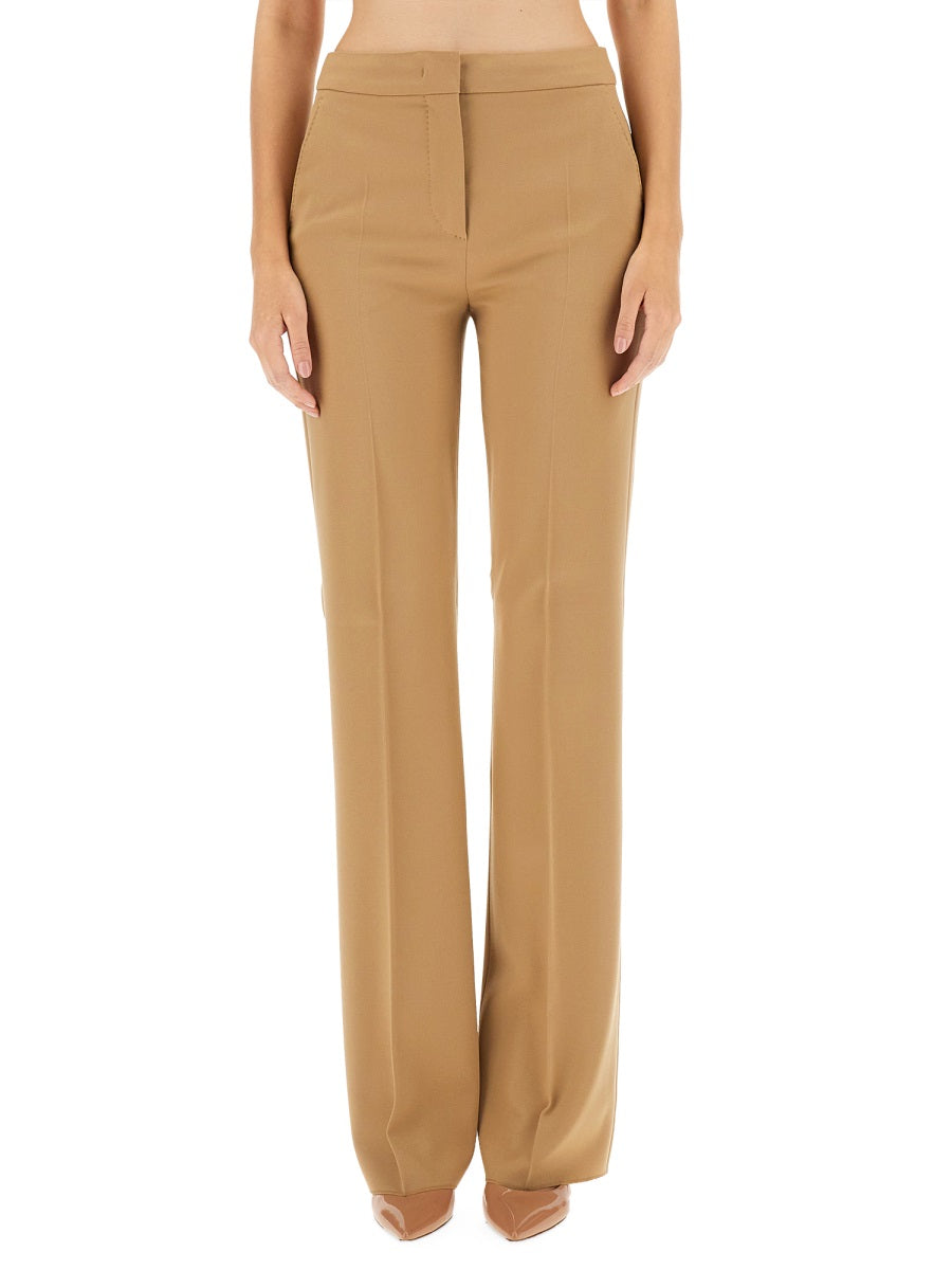 Straight Leg Pants with Tailored Silhouette