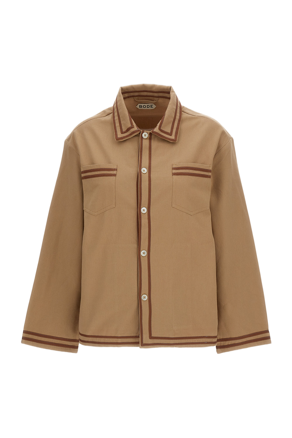 Brown Canteen Cotton Overshirt