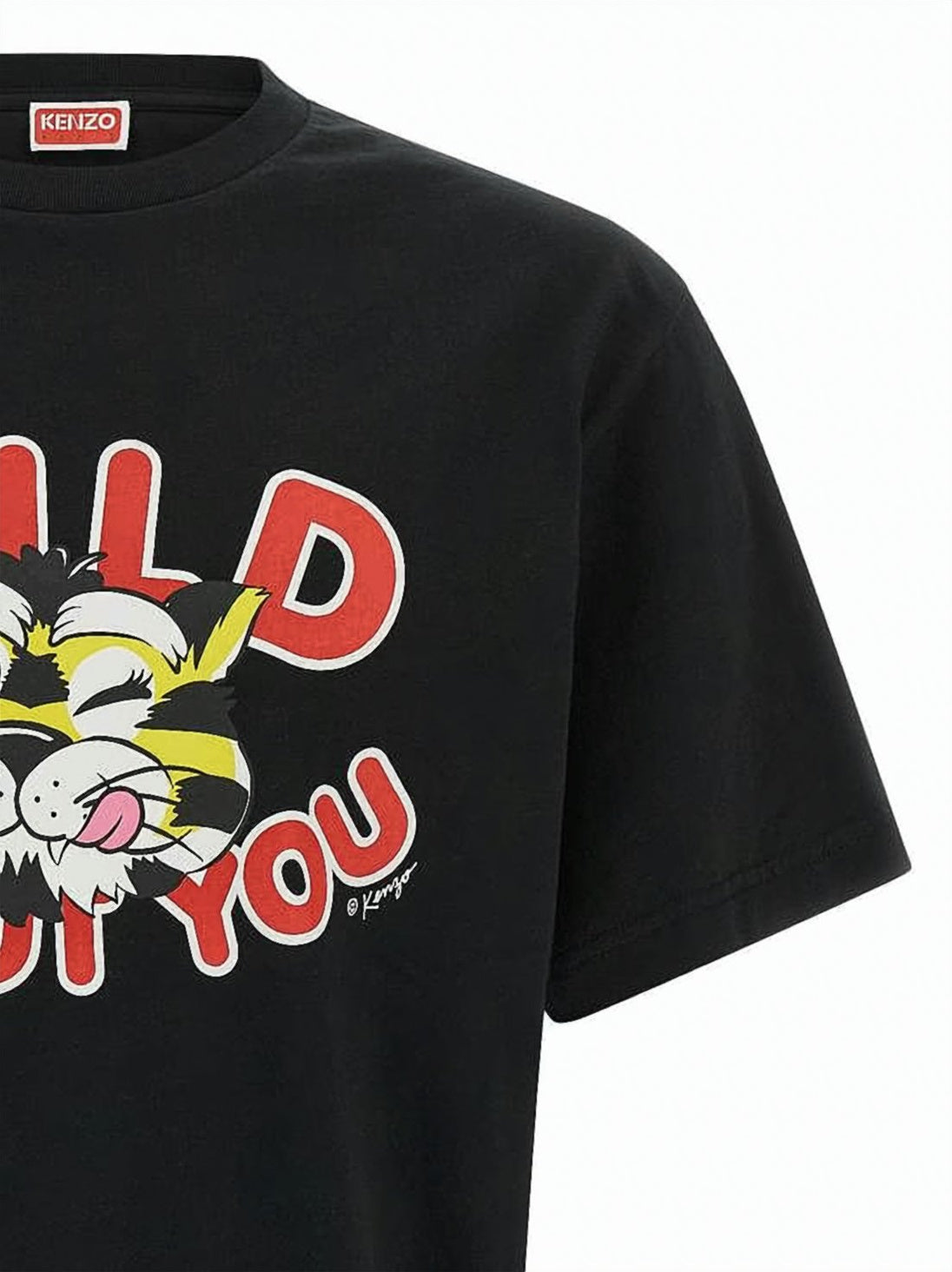 Black Graphic Short-Sleeve T-Shirt