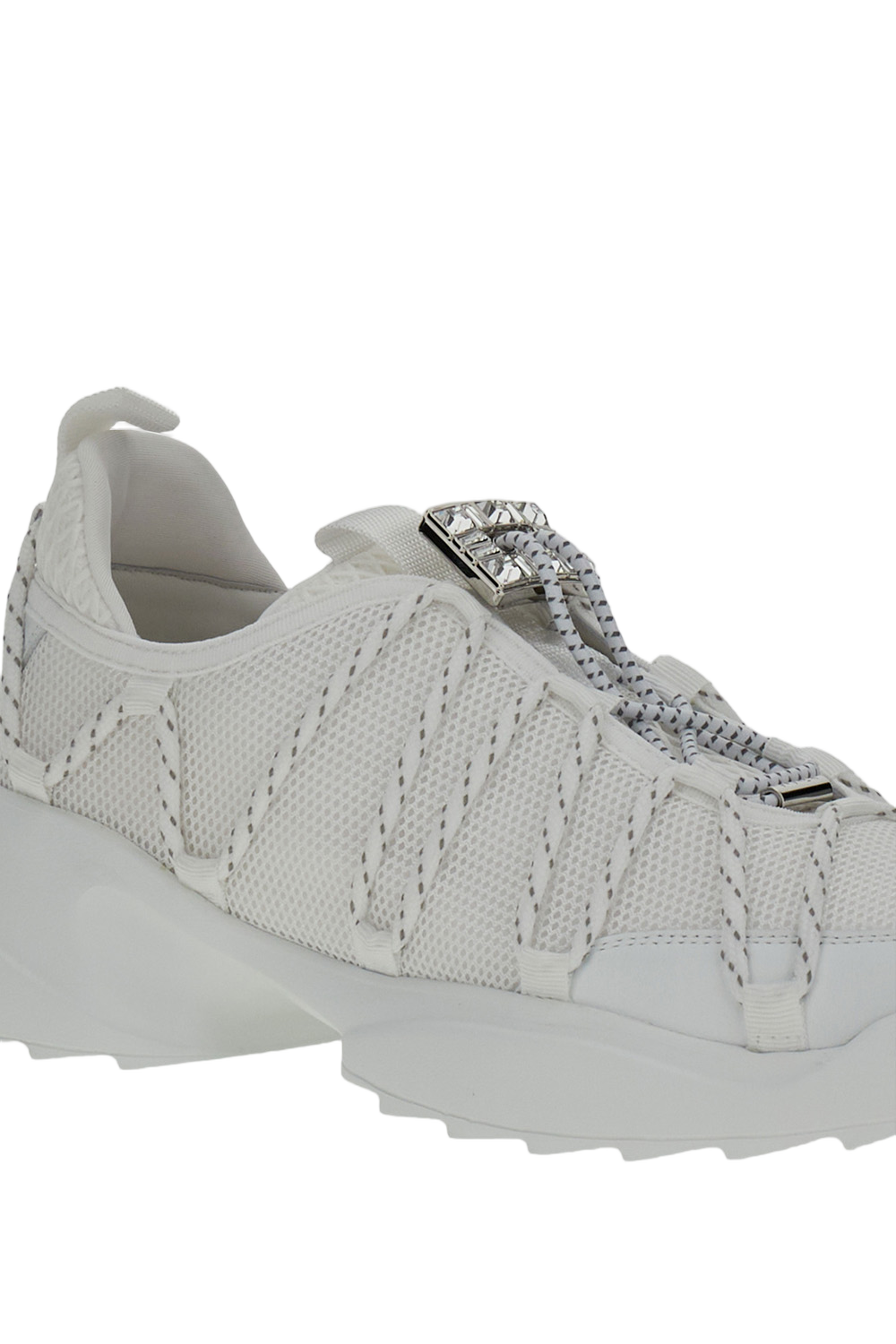Sporty Sneakers with Textured Mesh Upper