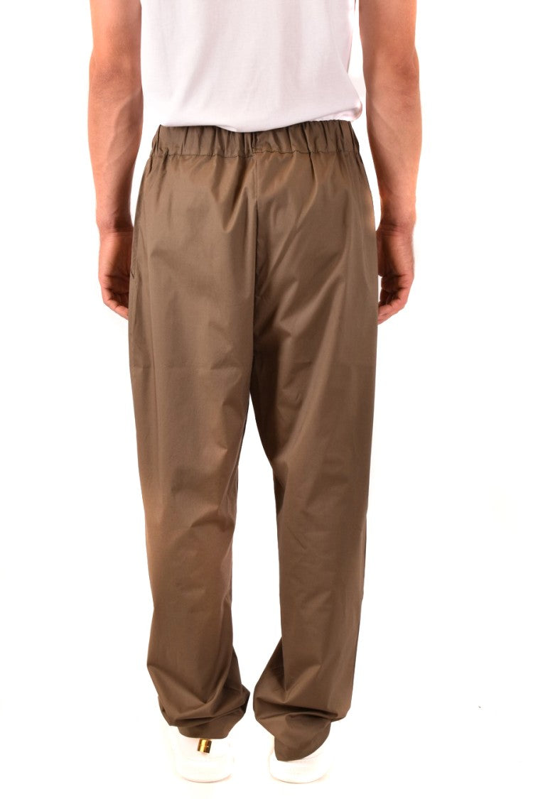 Loose-Fitting Trousers With Elastic Waistband