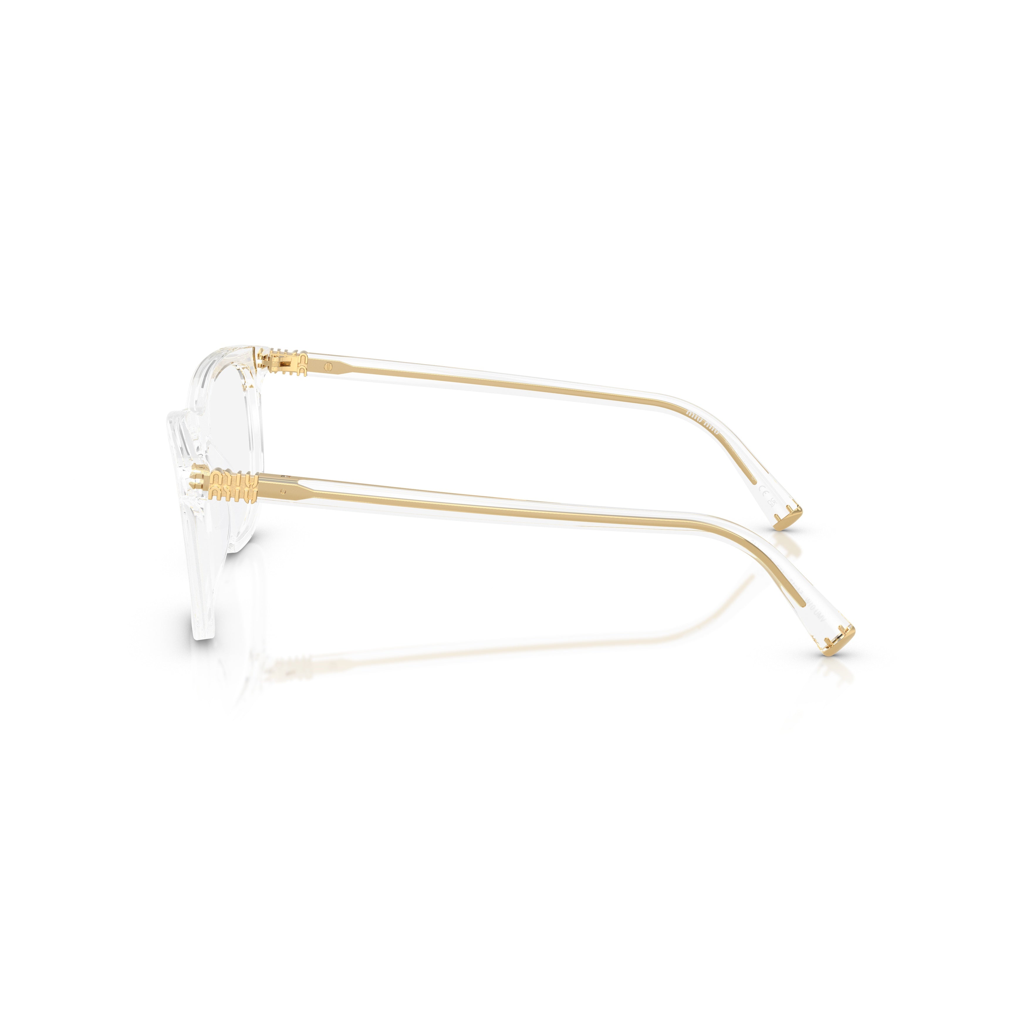 0mu 01wv Transparent Acetate Eyeglasses