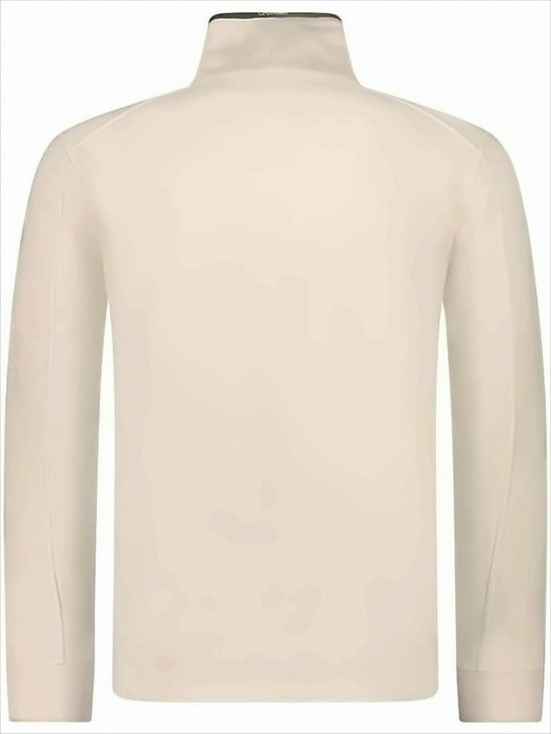 High-Collar Pullover Knit Sweater