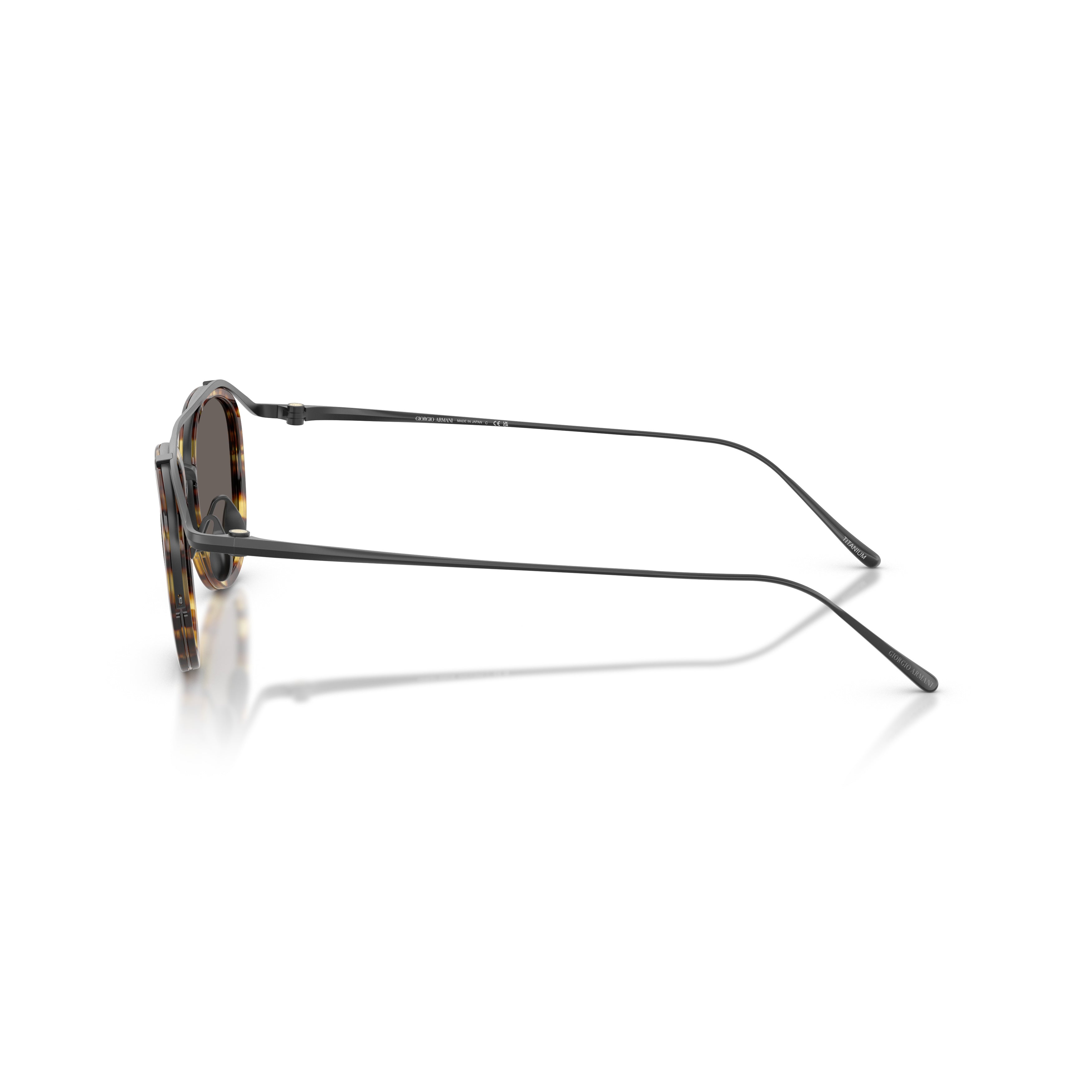 0ar6179t Titanium Frame Sunglasses with Double Bridge