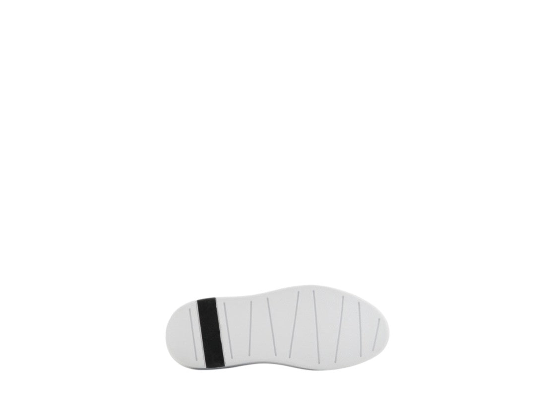 Minimalistyczne Skórzane Sneakersy Z Kontrastową Piętą