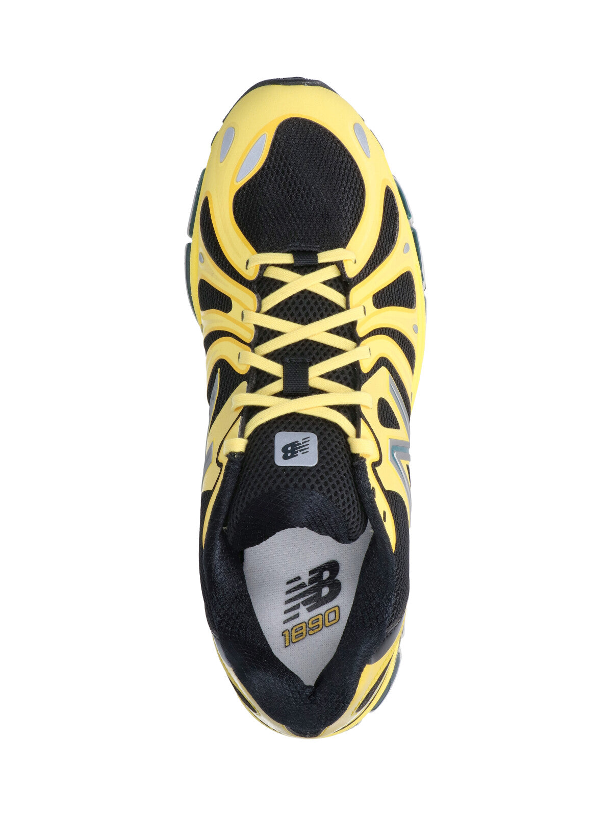 Yellow 1890 Fabric Mesh Cushion Sneakers