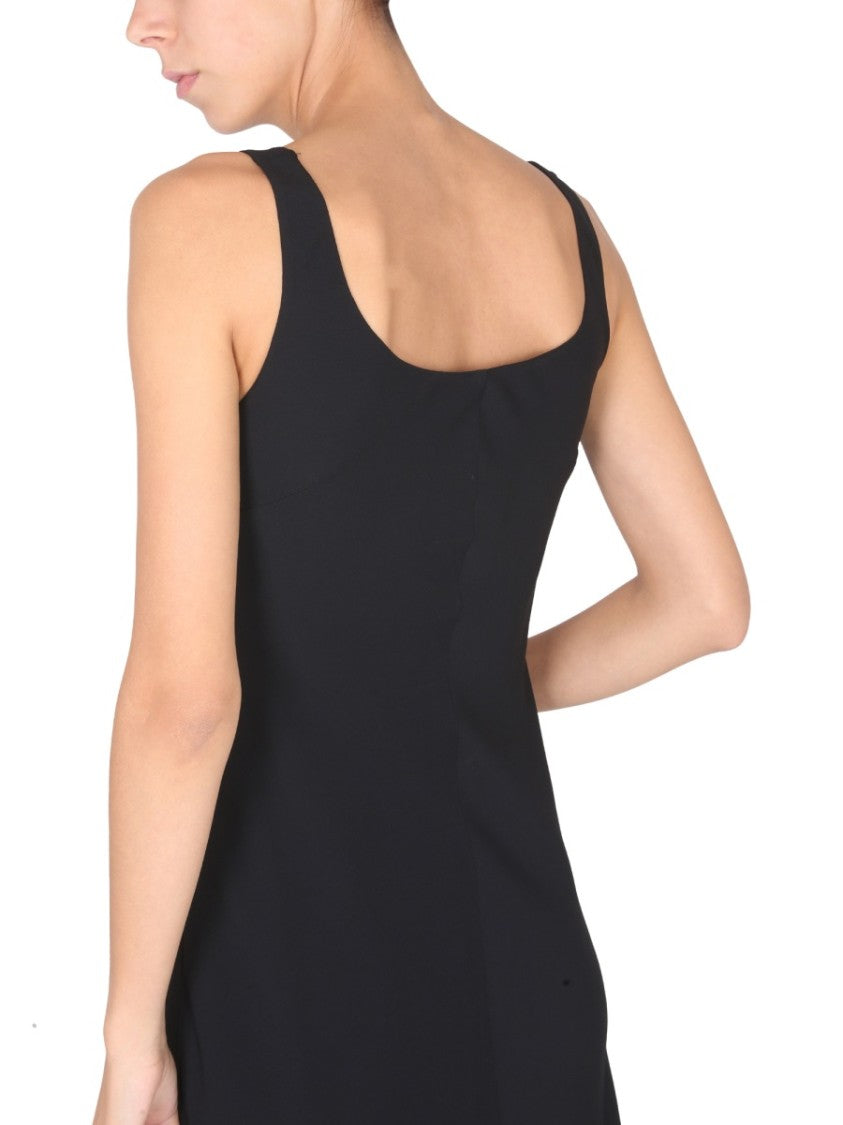 Sleeveless Viscose Jersey Maxi Dress