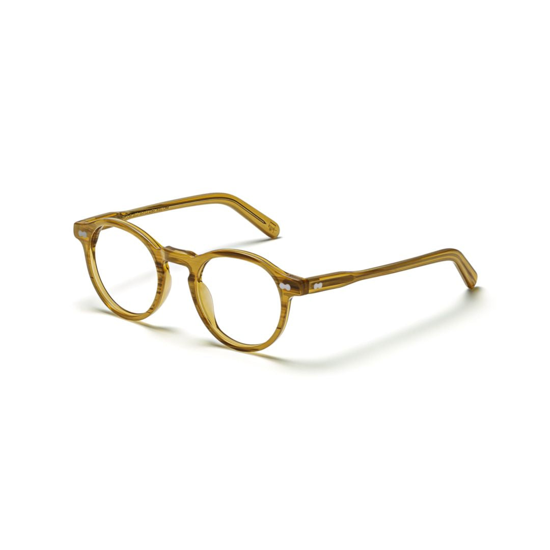 Or-Mil-O Miltzen Translucent Acetate Round Frame Eyeglasses