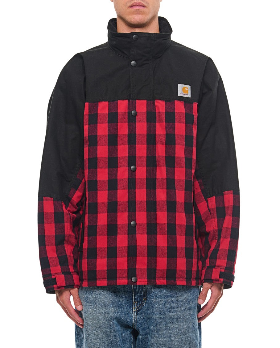 Red And Black Check Pattern Jacket