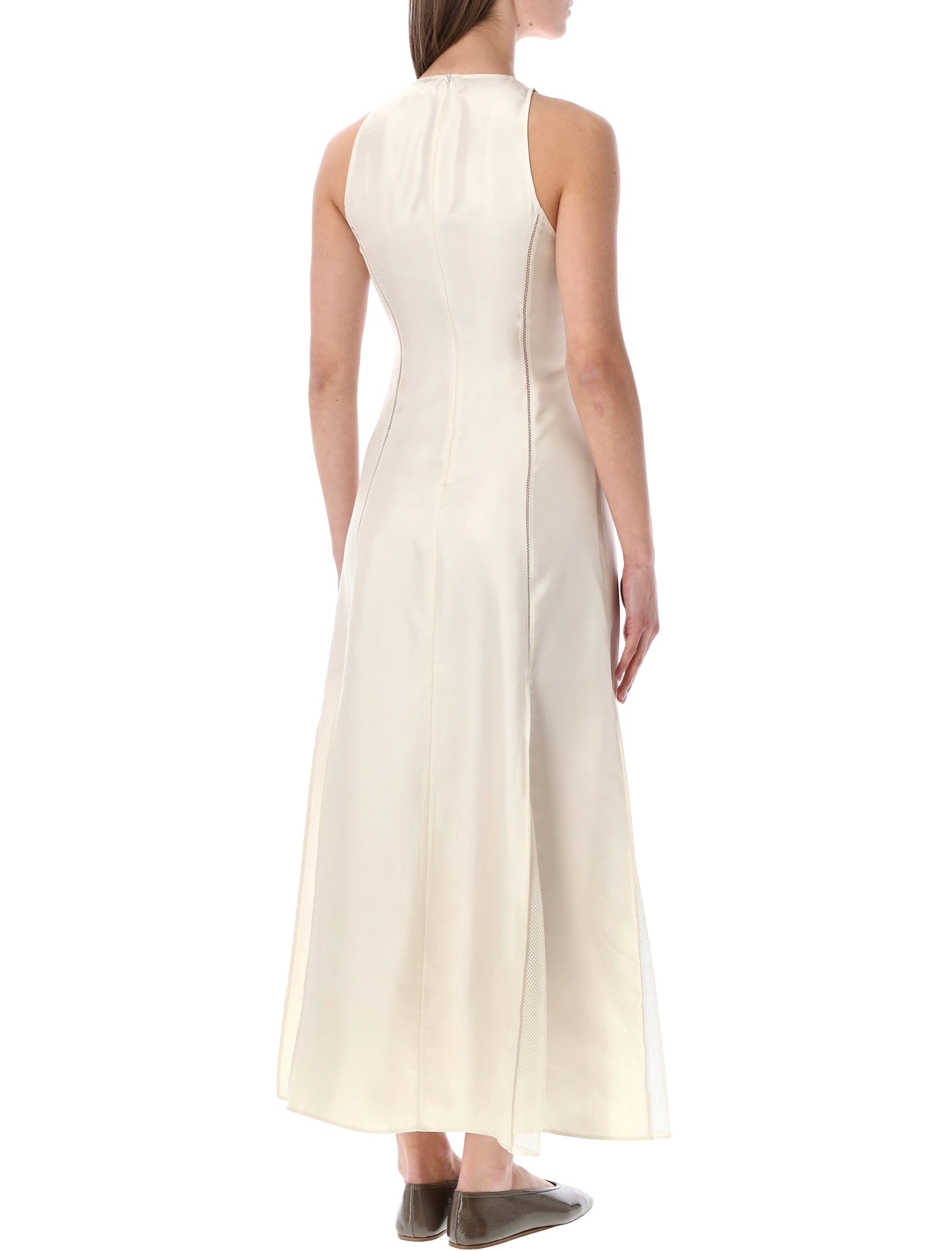 Iraka Silk Twill Dress