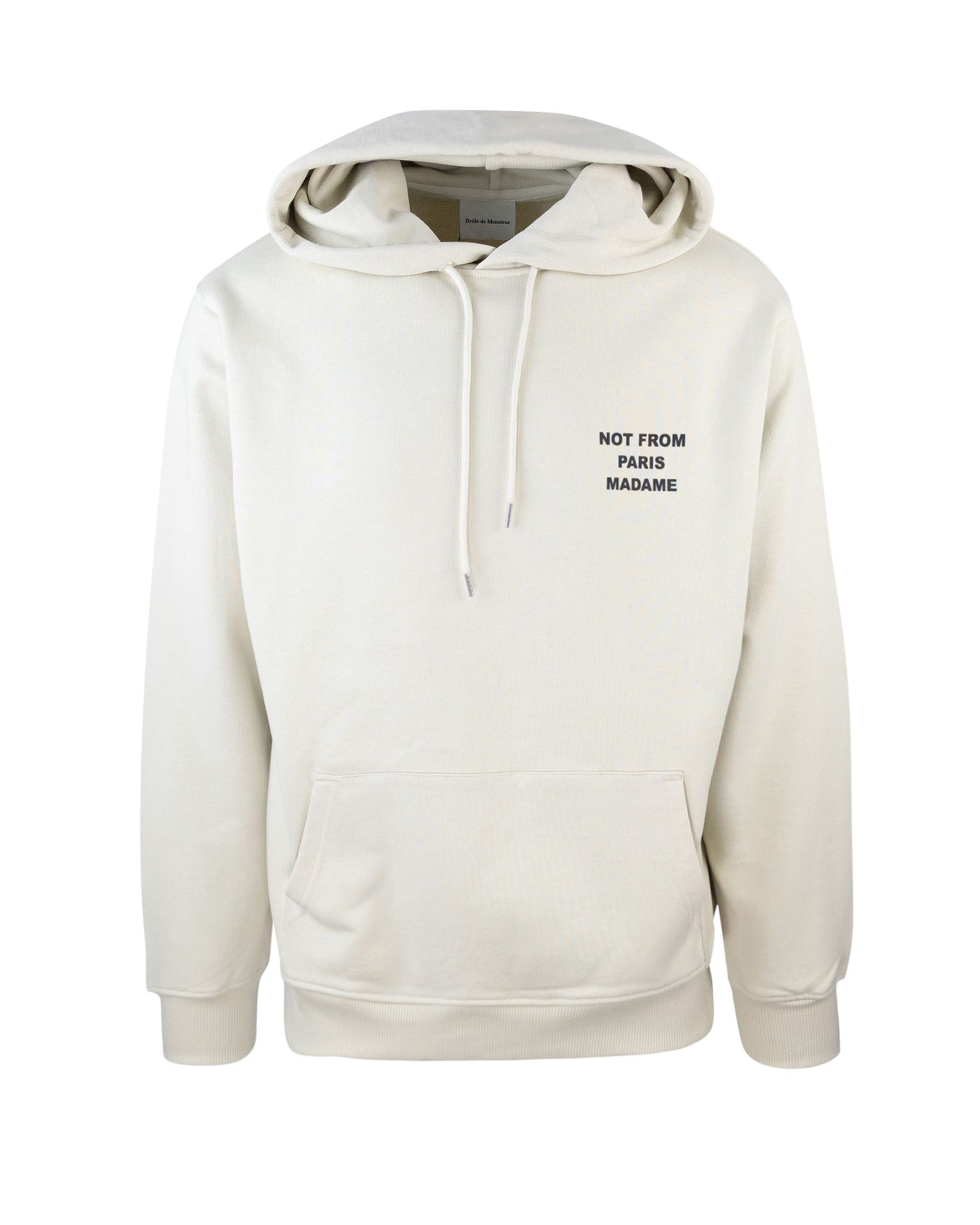 White Slogan Sweatshirt