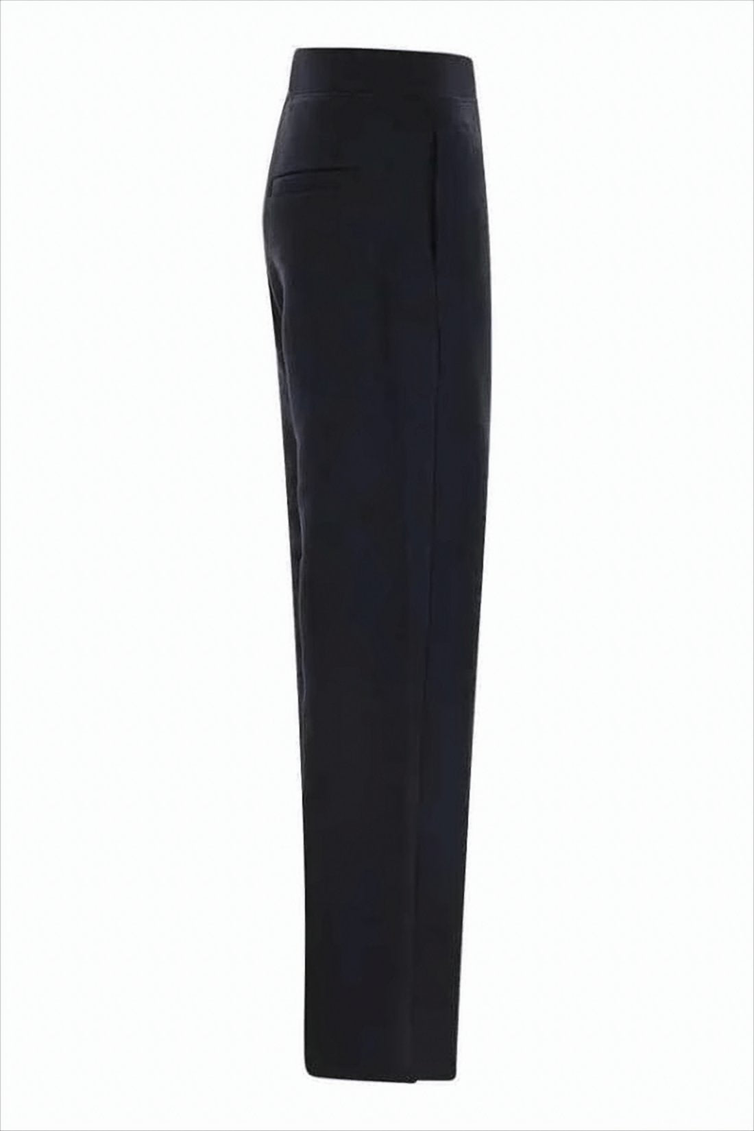 Cropped Black Wide-Leg Training Pants