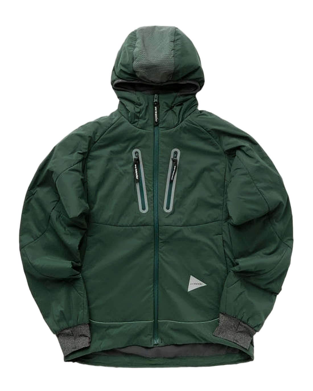 Padded Hooded Jacket with Reflective Trims