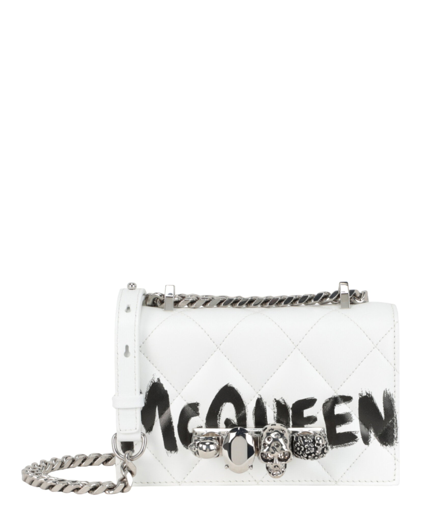 Mini Graffiti Jeweled Shoulder Bag