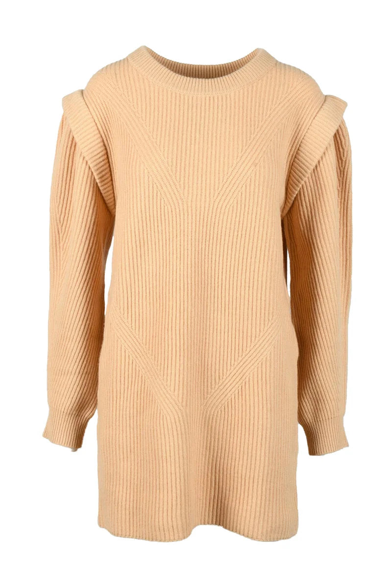 Wool Dress - Beige