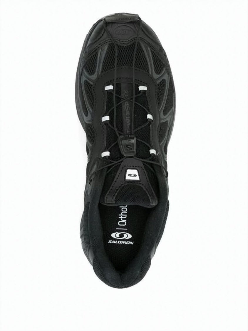 Breathable Mesh Sneakers With Quick-Lace System