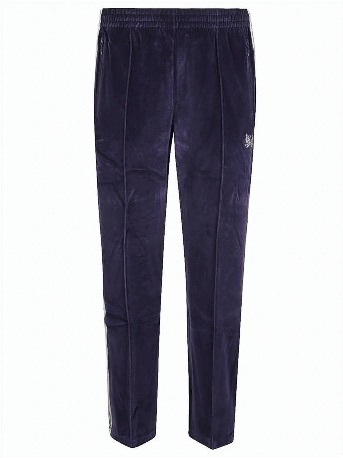 Tapered Jogger Pants with Velvety Texture