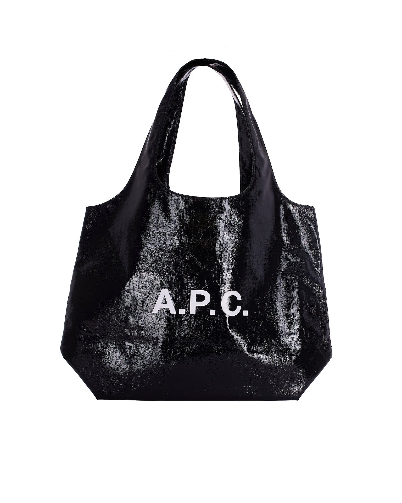 Ninon Tote Shoulder Bag in Black