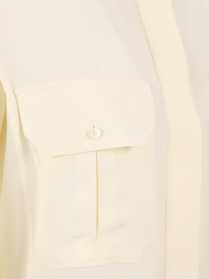 Silk Button-Down Shirt