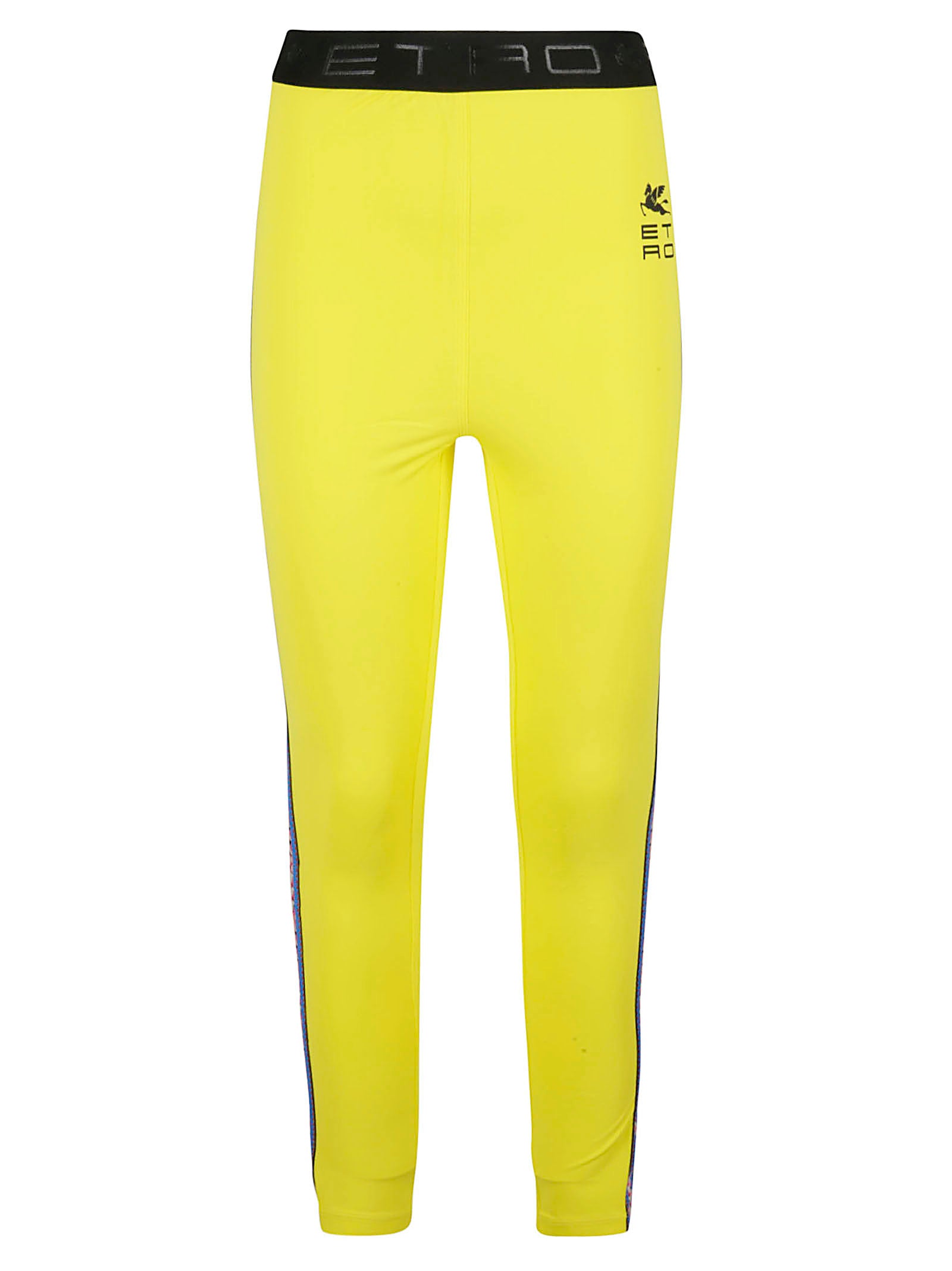 Tailored Yellow Trousers with Smooth Fabric Blend