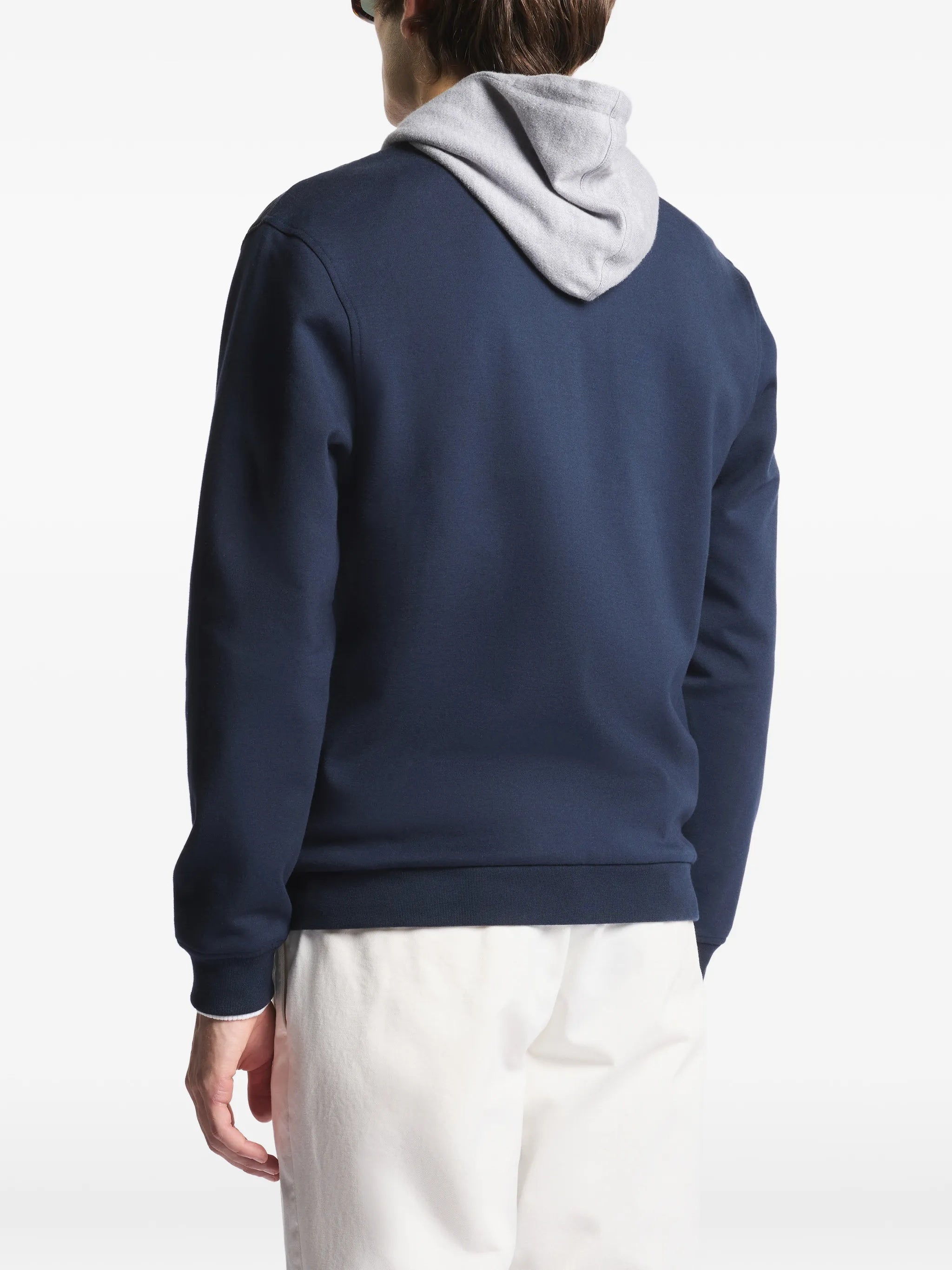 Quilted Front Panel Smooth Fabric Jacket