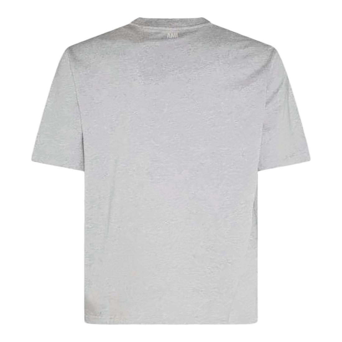 Classic Short-Sleeved T-Shirt with Heart Emblem