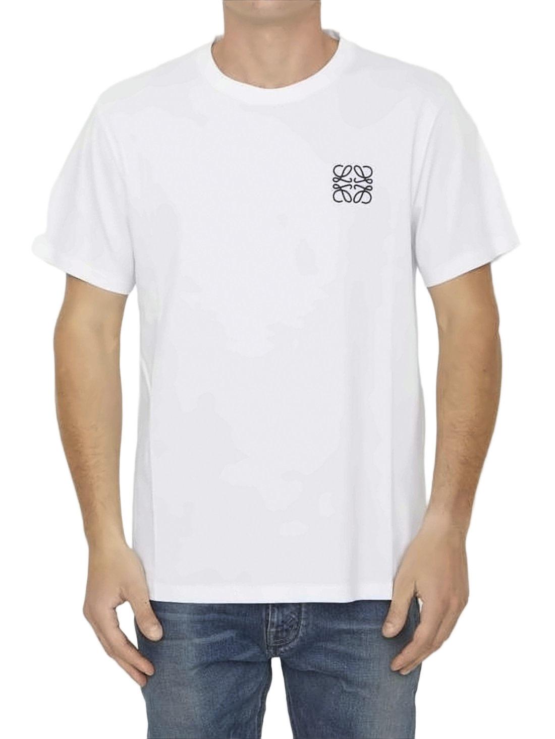 Short-Sleeved T-Shirt with Signature Embroidery