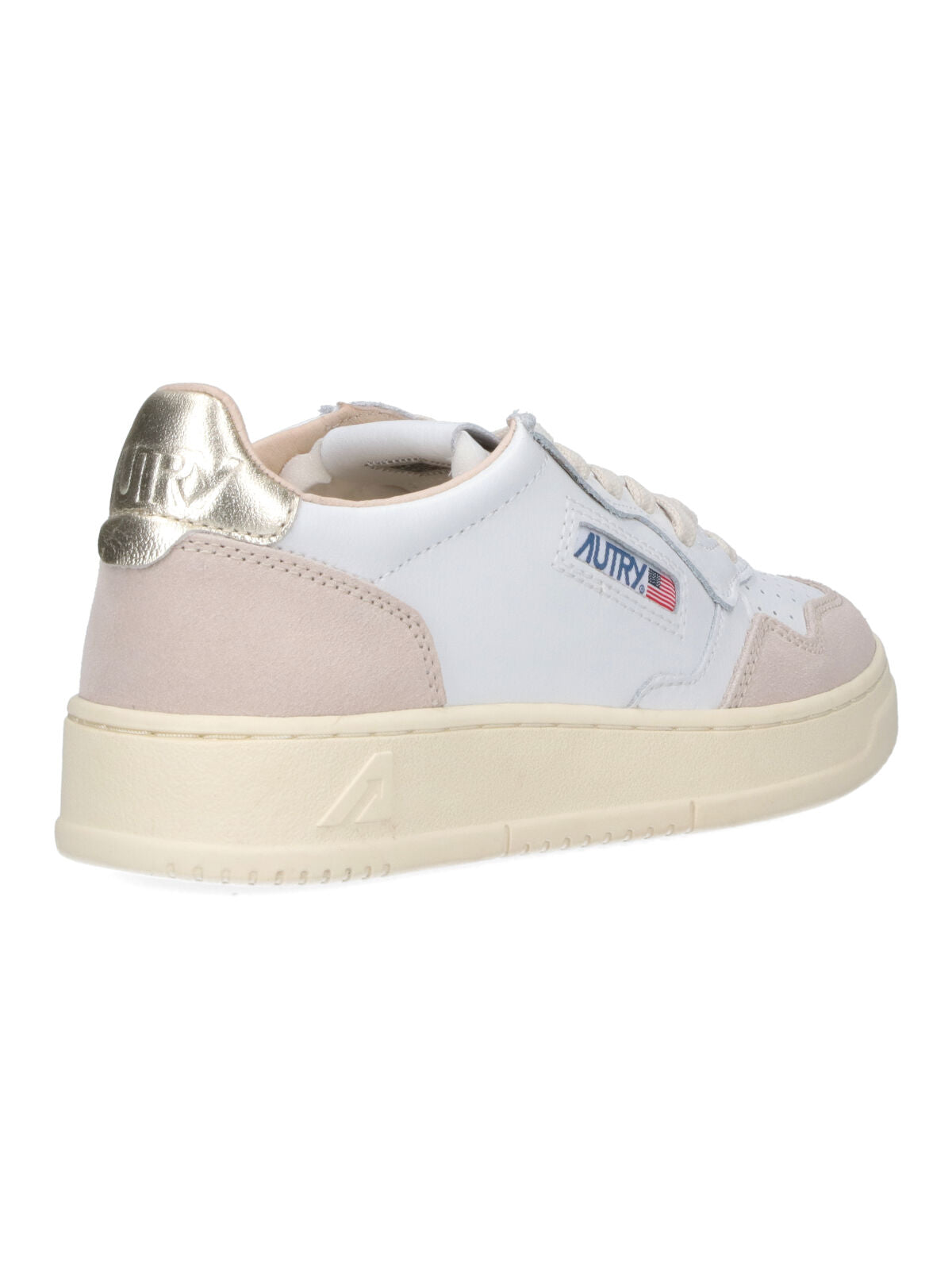 Low-Top Sneakers With Rounded Toe