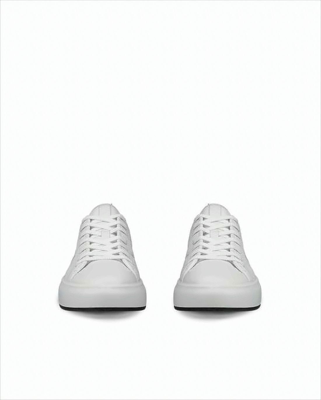 Minimalistyczne Skórzane Sneakersy z Niską Cholewką