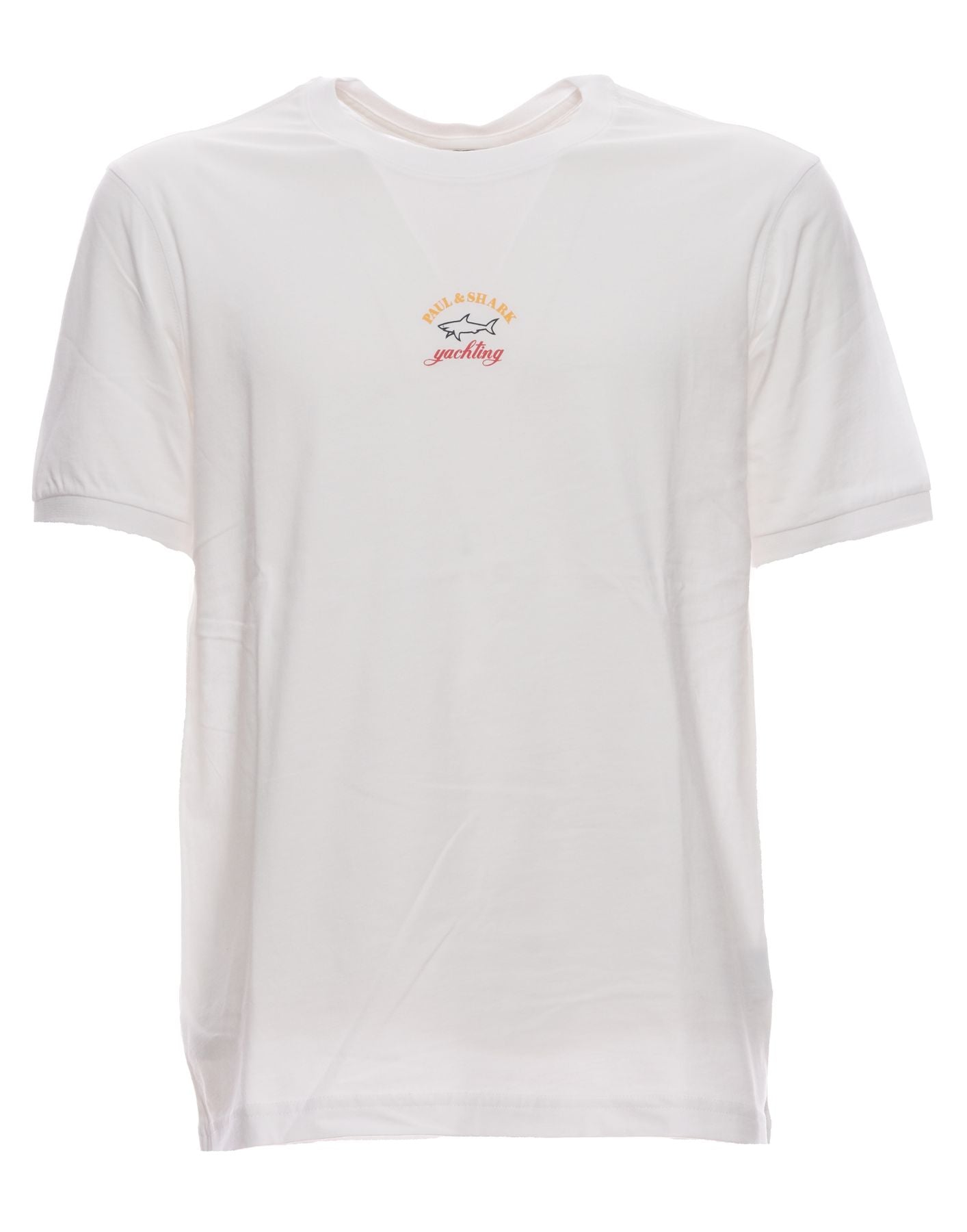 Basic T-Shirt With Ribbed Crew Neck