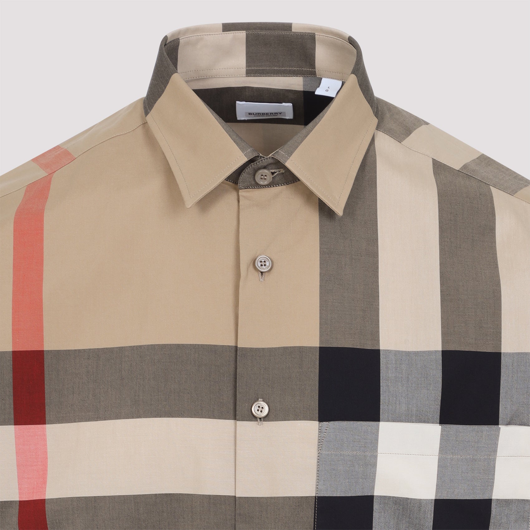 Short-Sleeved Cotton Shirt