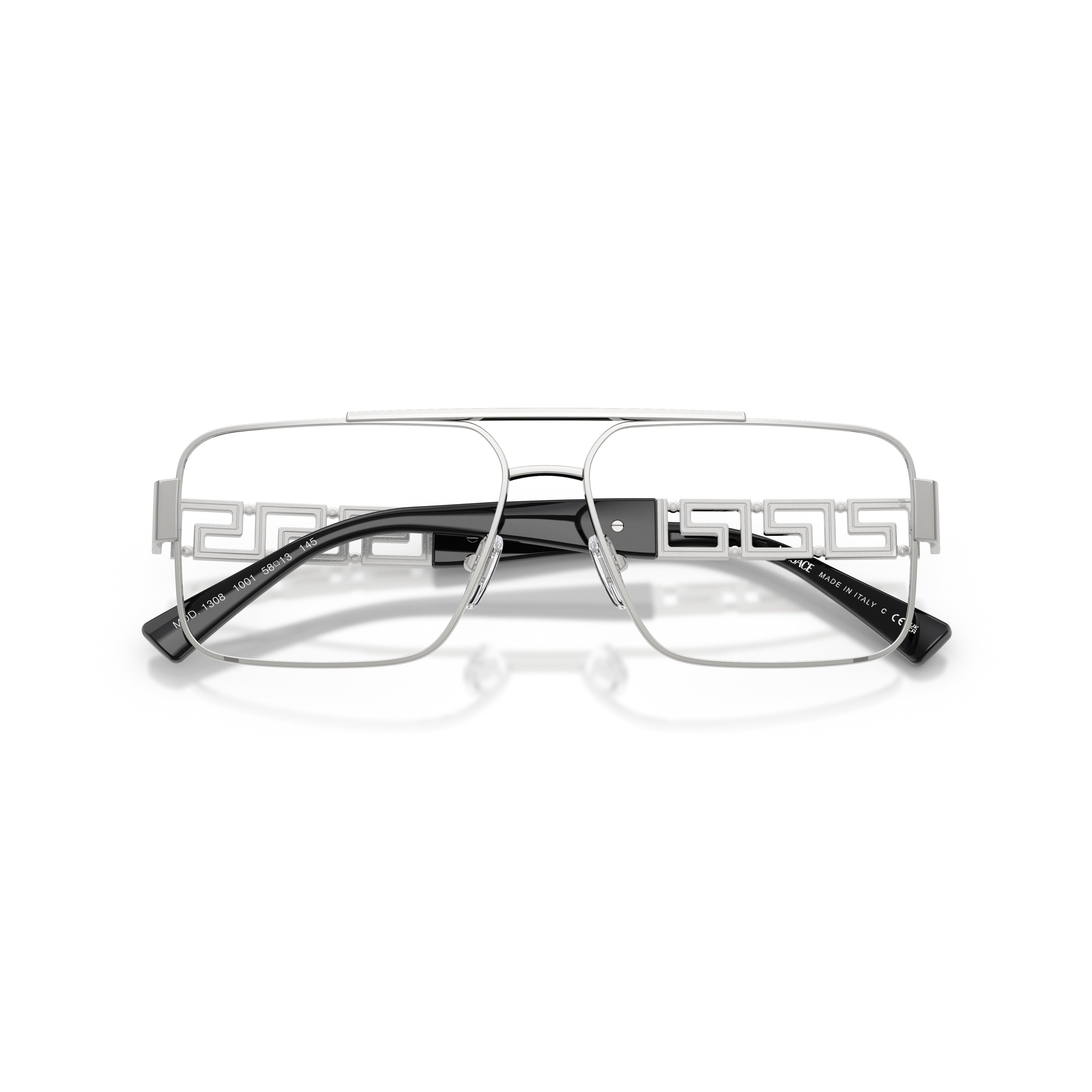 0ve1308 Rectangular Steel Eyeglasses